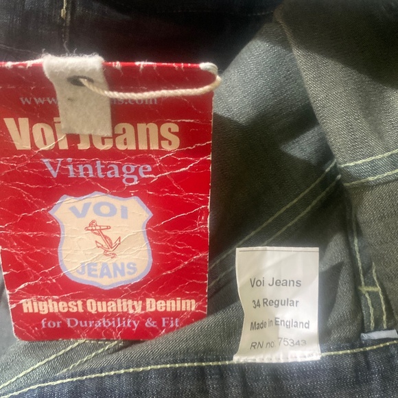 VOI Original New Vintage Selvage Denim Sz 36 - Picture 12 of 12